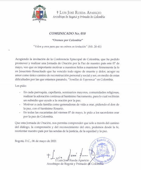 Comunicado