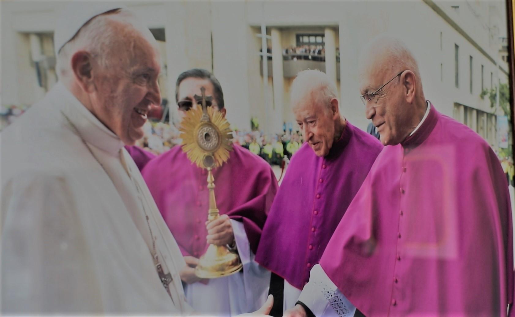 con el papa
