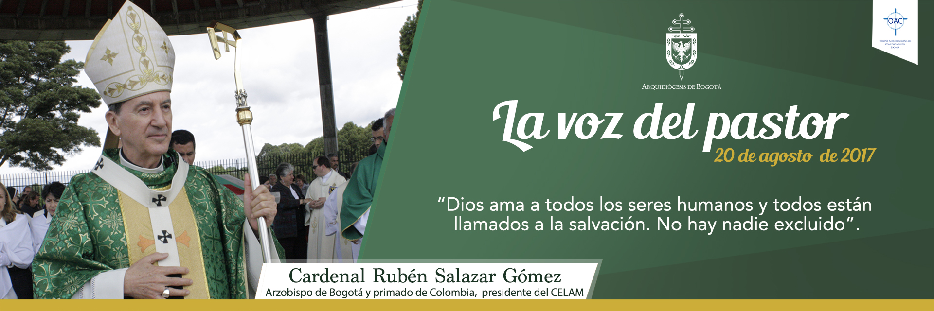 La voz del pastor 20 de agosto de 2017