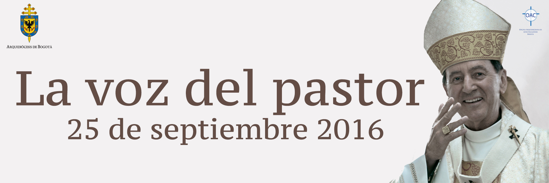 La voz del pastor 25 de septiembre de 2016