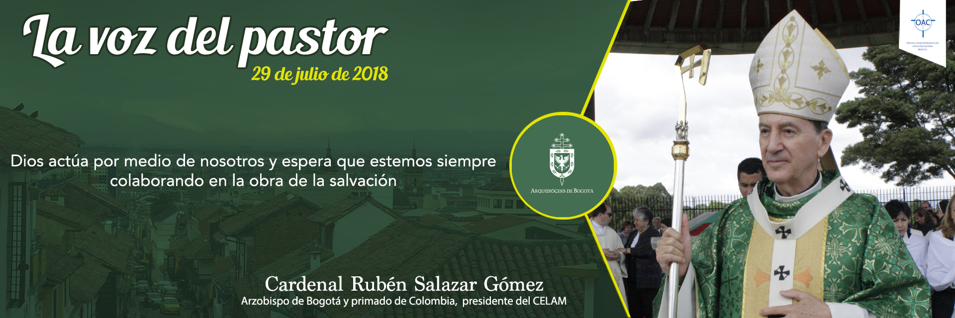 La voz del pastor 29 de julio de 2018