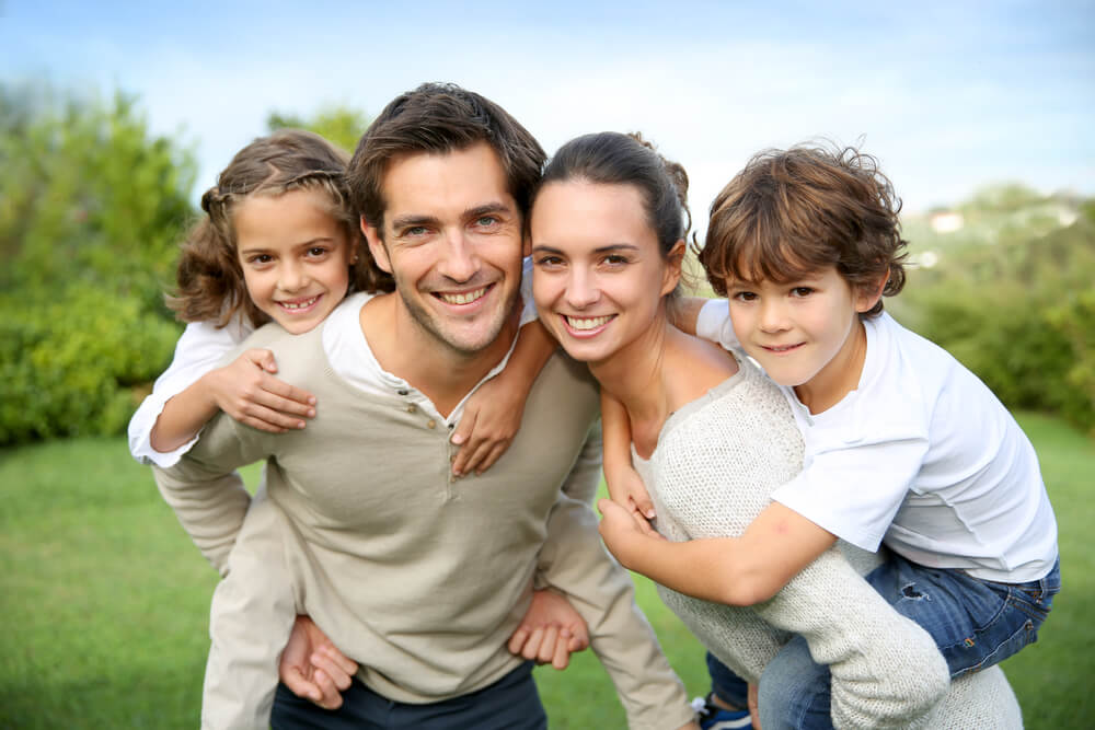 Familia feliz