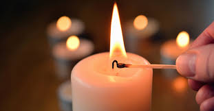 Vela encendida