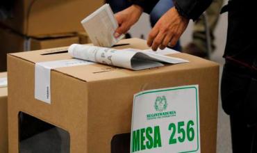 Mesa votación