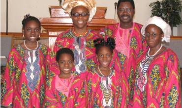 Familia en África